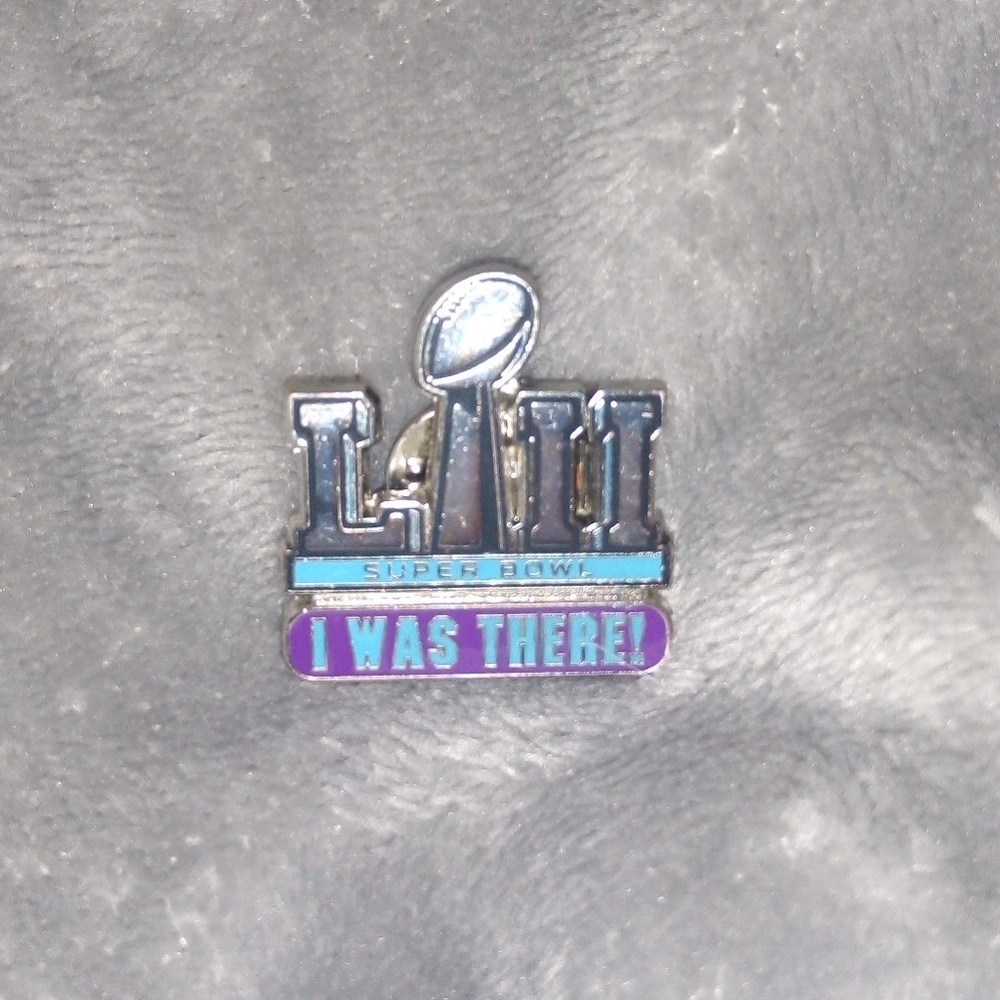 Superbowl 52 'I Was There' Lapel Pin